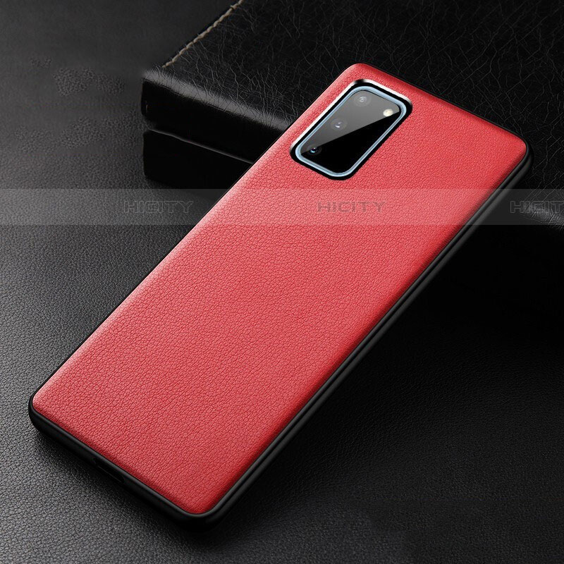 Funda Lujo Cuero Carcasa R02 para Samsung Galaxy S20 5G