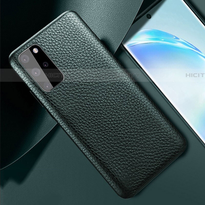 Funda Lujo Cuero Carcasa R02 para Samsung Galaxy S20 Plus 5G