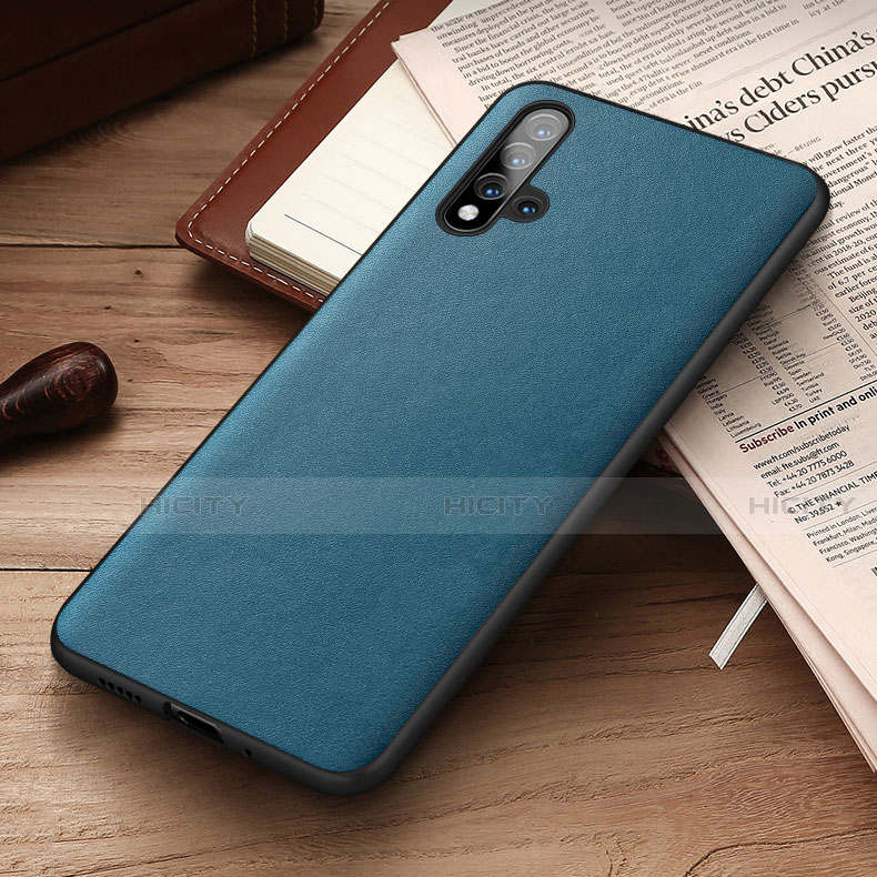 Funda Lujo Cuero Carcasa R03 para Huawei Honor 20