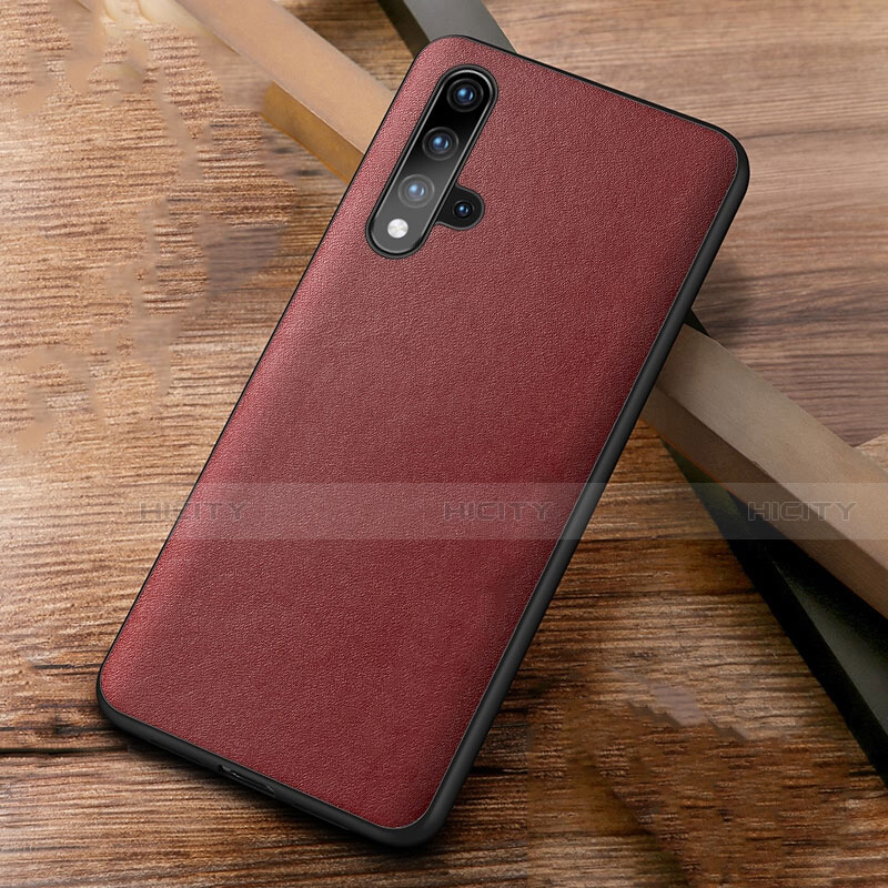 Funda Lujo Cuero Carcasa R03 para Huawei Honor 20