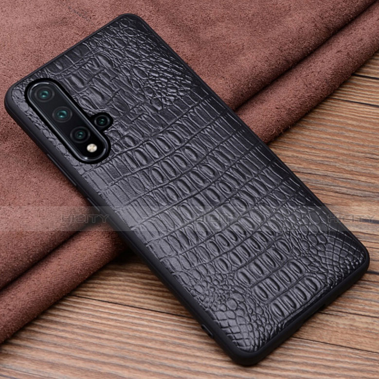 Funda Lujo Cuero Carcasa R03 para Huawei Nova 5 Pro