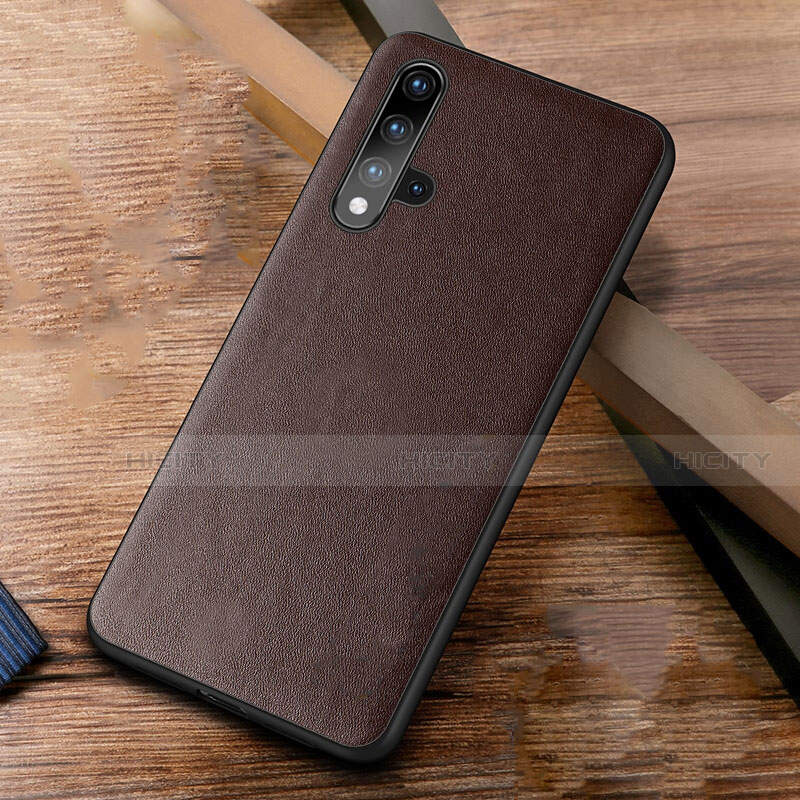 Funda Lujo Cuero Carcasa R03 para Huawei Nova 5T