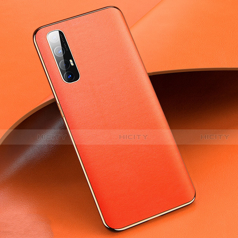 Funda Lujo Cuero Carcasa R03 para Oppo Find X2 Neo