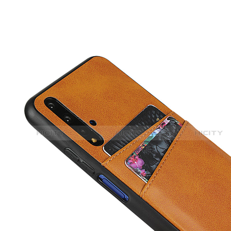 Funda Lujo Cuero Carcasa R04 para Huawei Honor 20