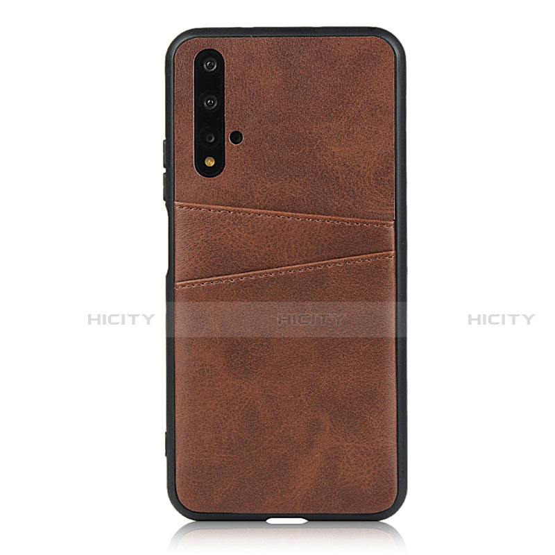 Funda Lujo Cuero Carcasa R04 para Huawei Honor 20