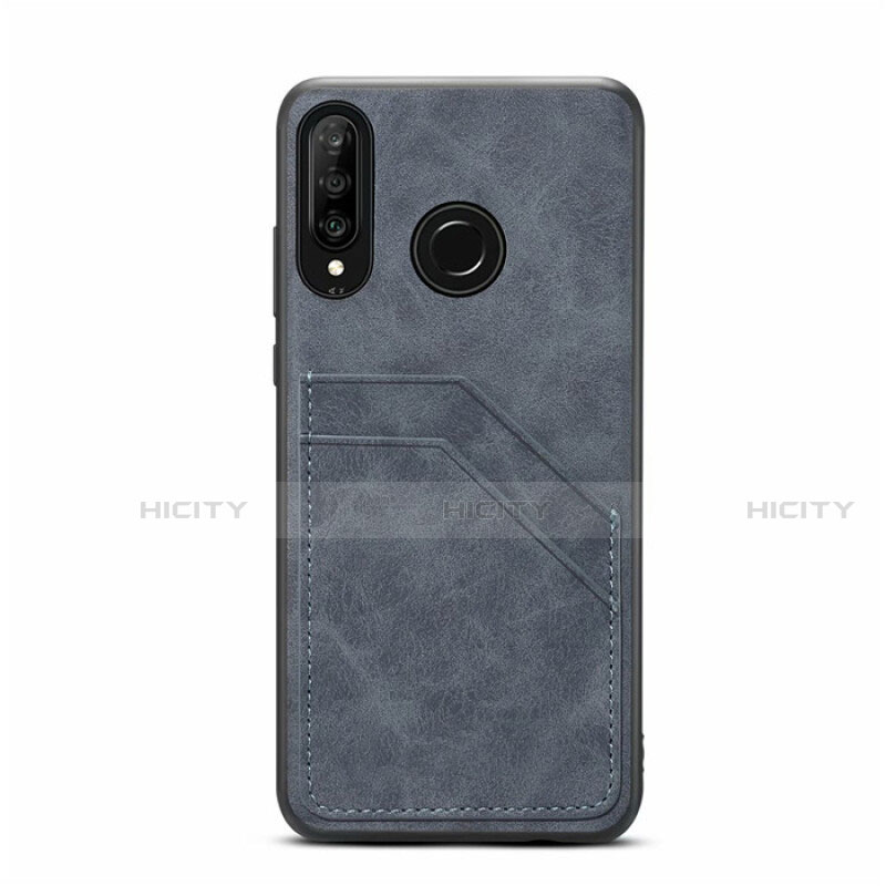 Funda Lujo Cuero Carcasa R04 para Huawei Nova 4e