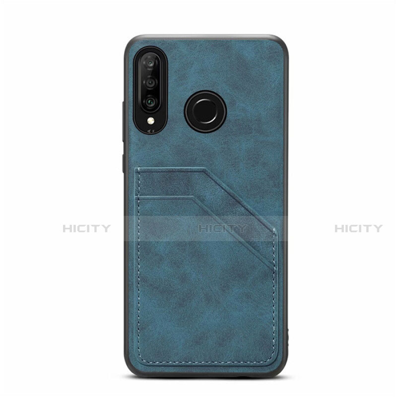 Funda Lujo Cuero Carcasa R04 para Huawei Nova 4e