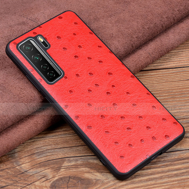 Funda Lujo Cuero Carcasa R04 para Huawei Nova 7 SE 5G