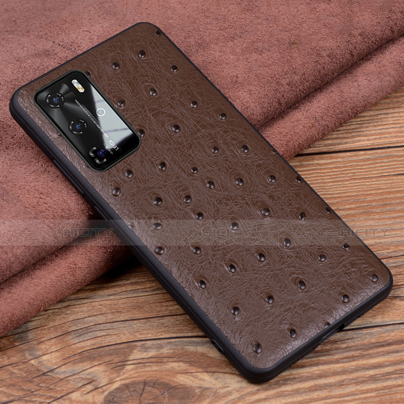 Funda Lujo Cuero Carcasa R04 para Huawei P40 Pro