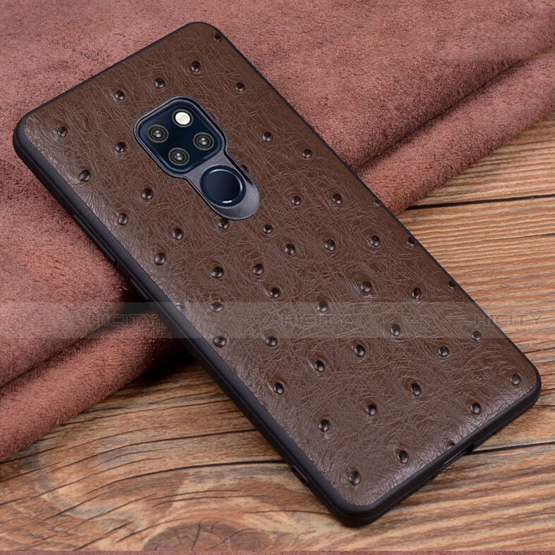 Funda Lujo Cuero Carcasa R05 para Huawei Mate 20