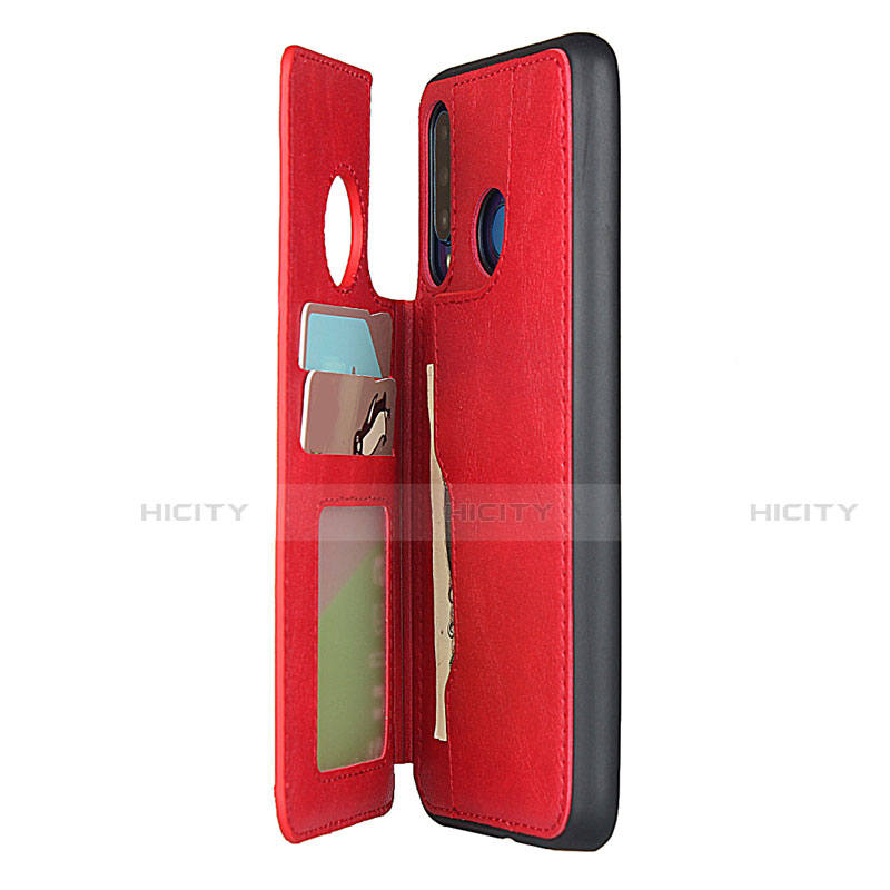 Funda Lujo Cuero Carcasa R05 para Huawei Nova 4e