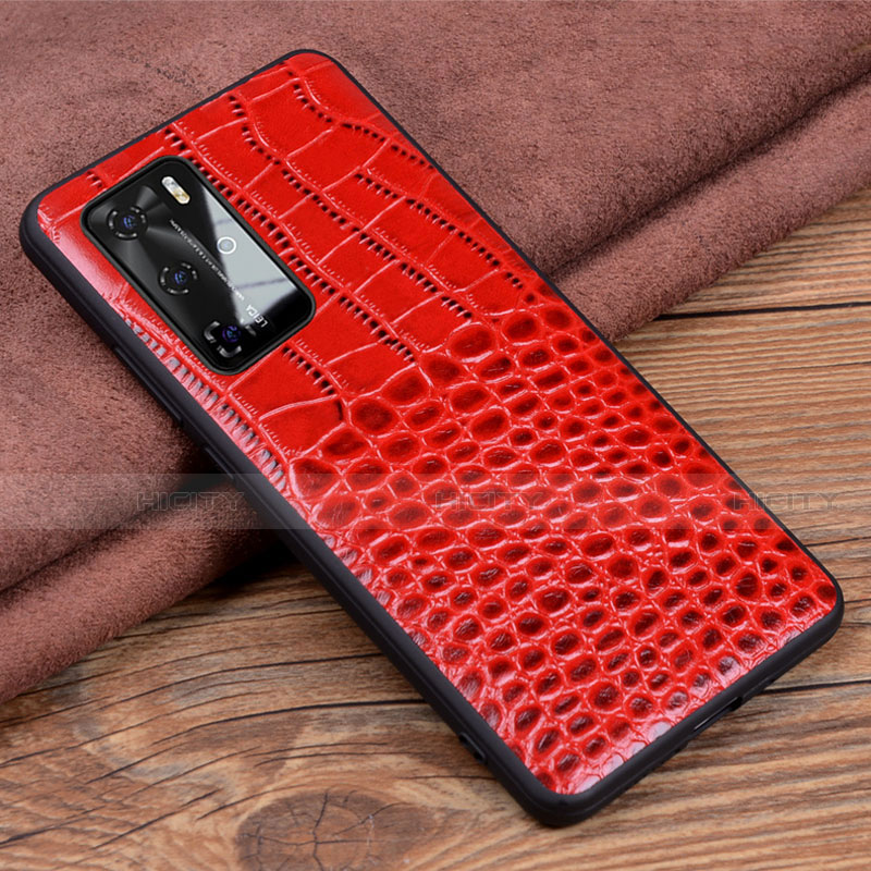 Funda Lujo Cuero Carcasa R05 para Huawei P40 Pro