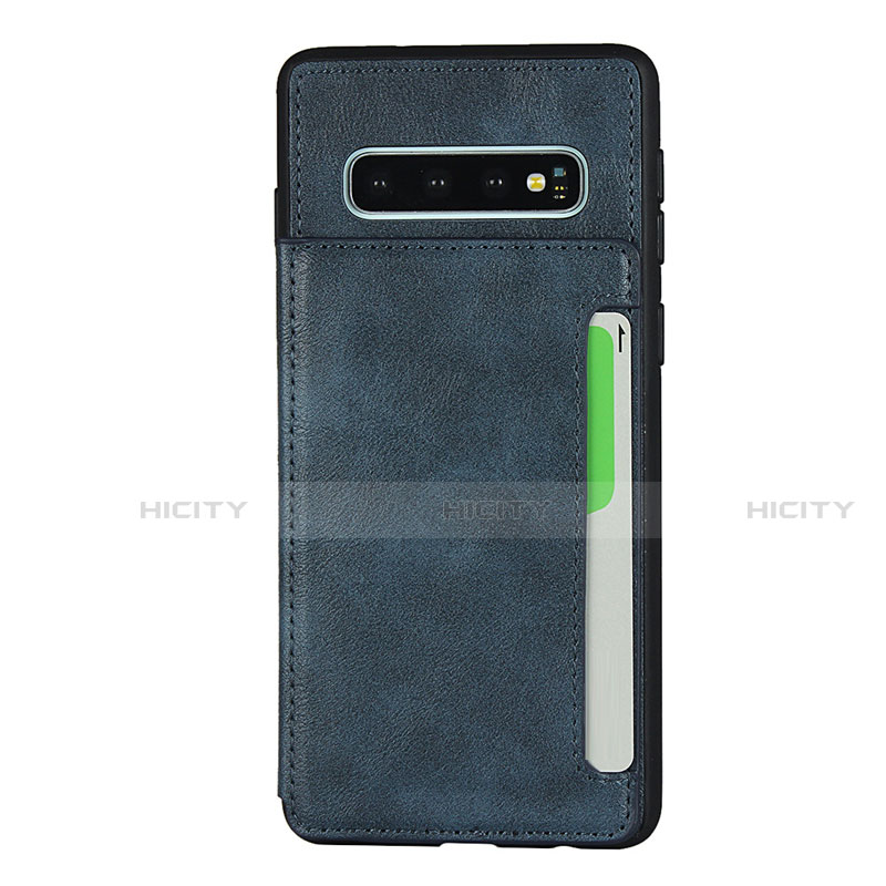 Funda Lujo Cuero Carcasa R05 para Samsung Galaxy S10 Plus