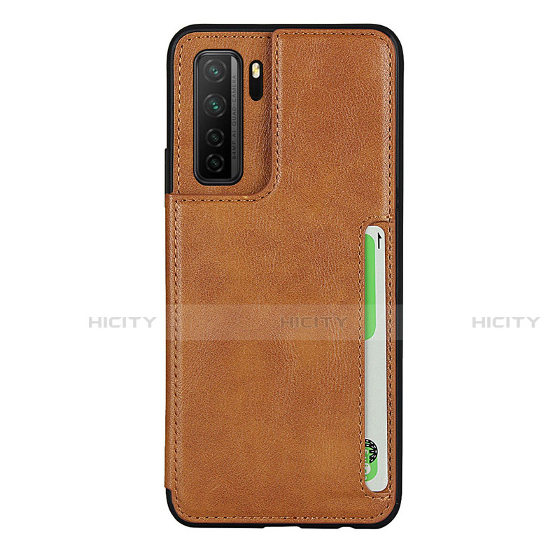 Funda Lujo Cuero Carcasa R06 para Huawei Nova 7 SE 5G