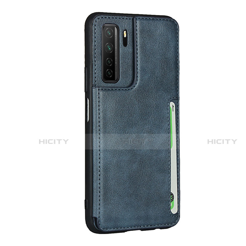 Funda Lujo Cuero Carcasa R06 para Huawei Nova 7 SE 5G