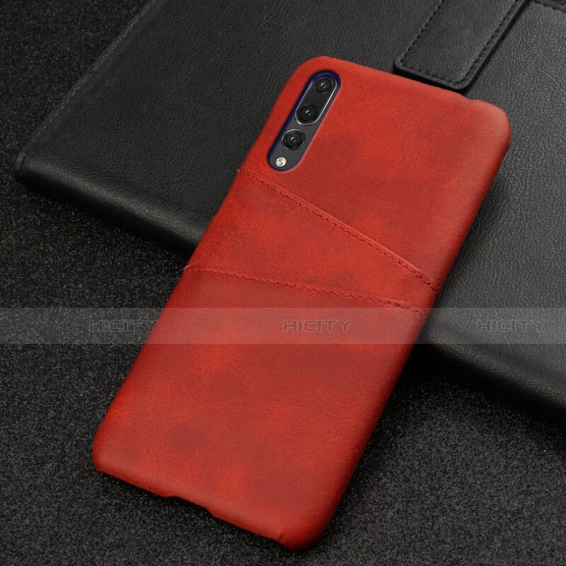 Funda Lujo Cuero Carcasa R06 para Huawei P20 Pro