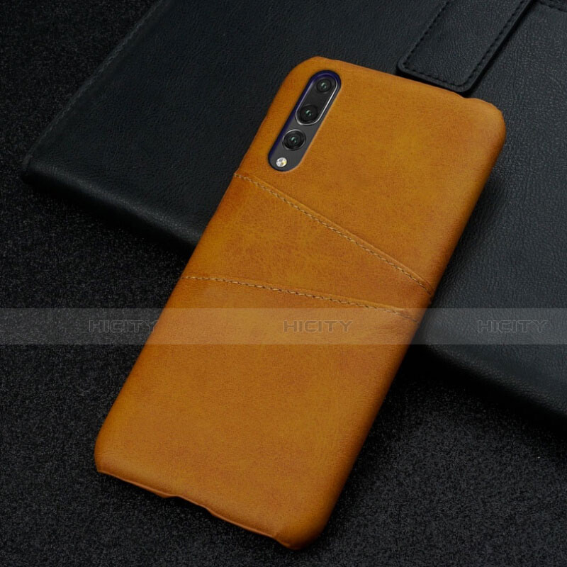 Funda Lujo Cuero Carcasa R06 para Huawei P20 Pro