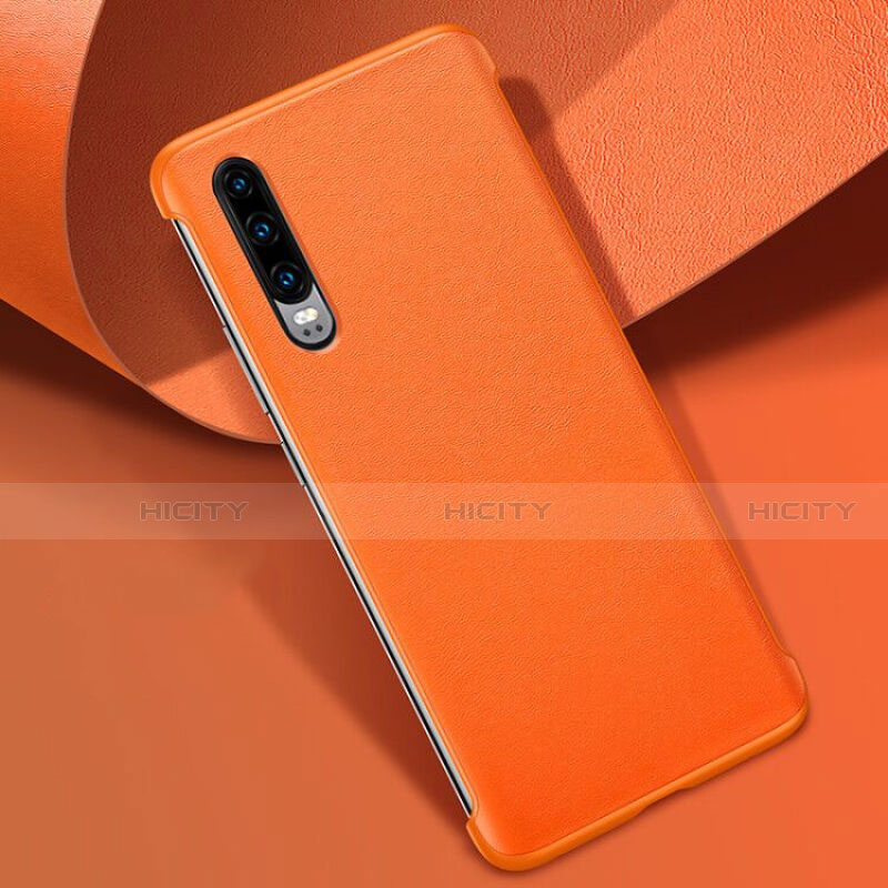 Funda Lujo Cuero Carcasa R06 para Huawei P30