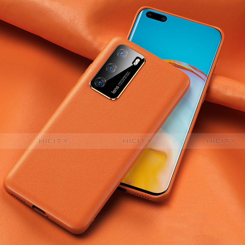 Funda Lujo Cuero Carcasa R06 para Huawei P40