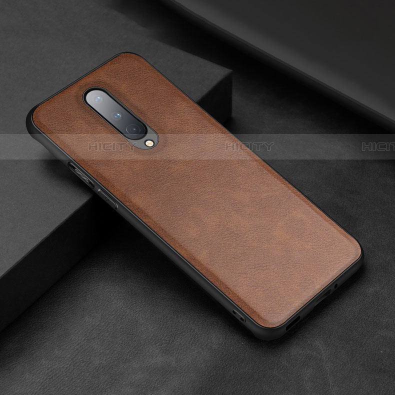 Funda Lujo Cuero Carcasa R06 para OnePlus 8