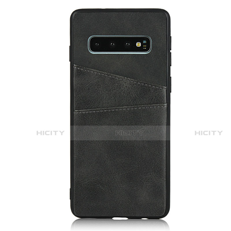 Funda Lujo Cuero Carcasa R06 para Samsung Galaxy S10 Plus