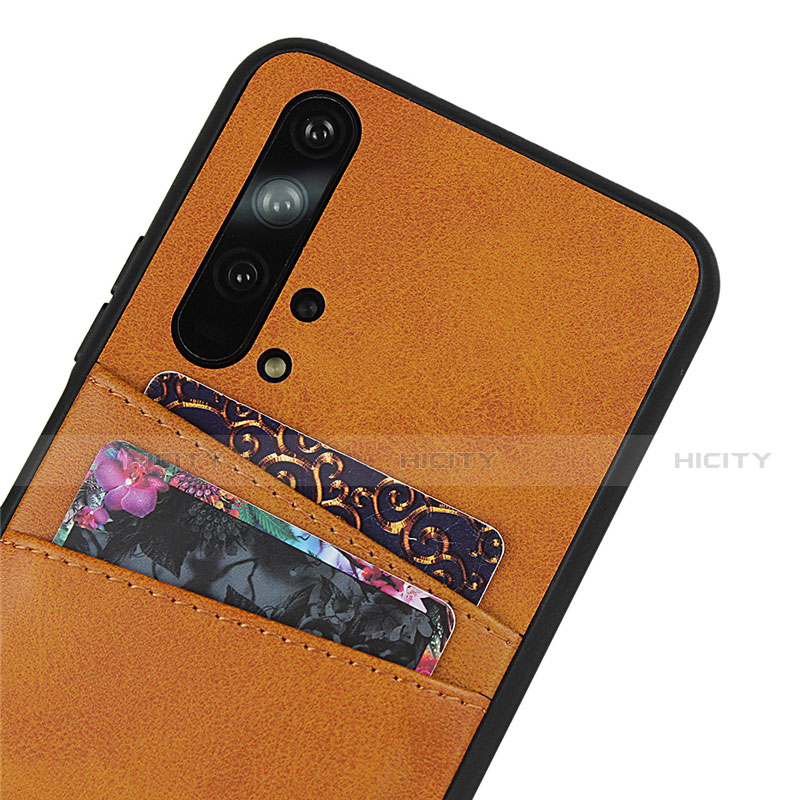 Funda Lujo Cuero Carcasa R07 para Huawei Honor 20 Pro