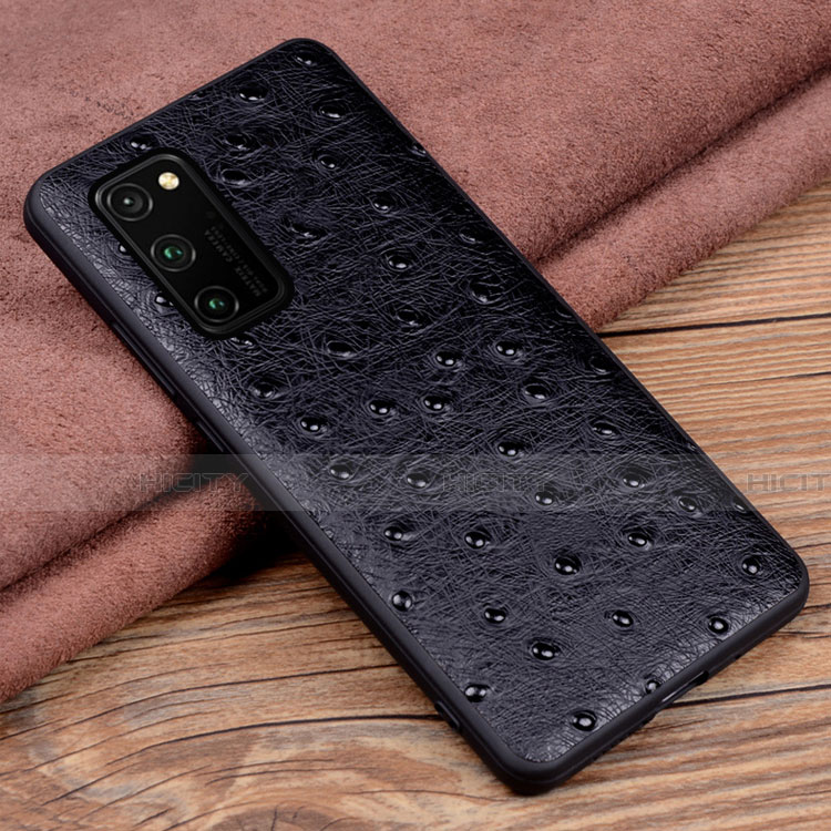 Funda Lujo Cuero Carcasa R07 para Huawei Honor View 30 Pro 5G