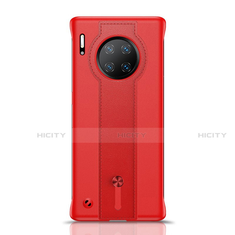 Funda Lujo Cuero Carcasa R08 para Huawei Mate 30 Pro Rojo