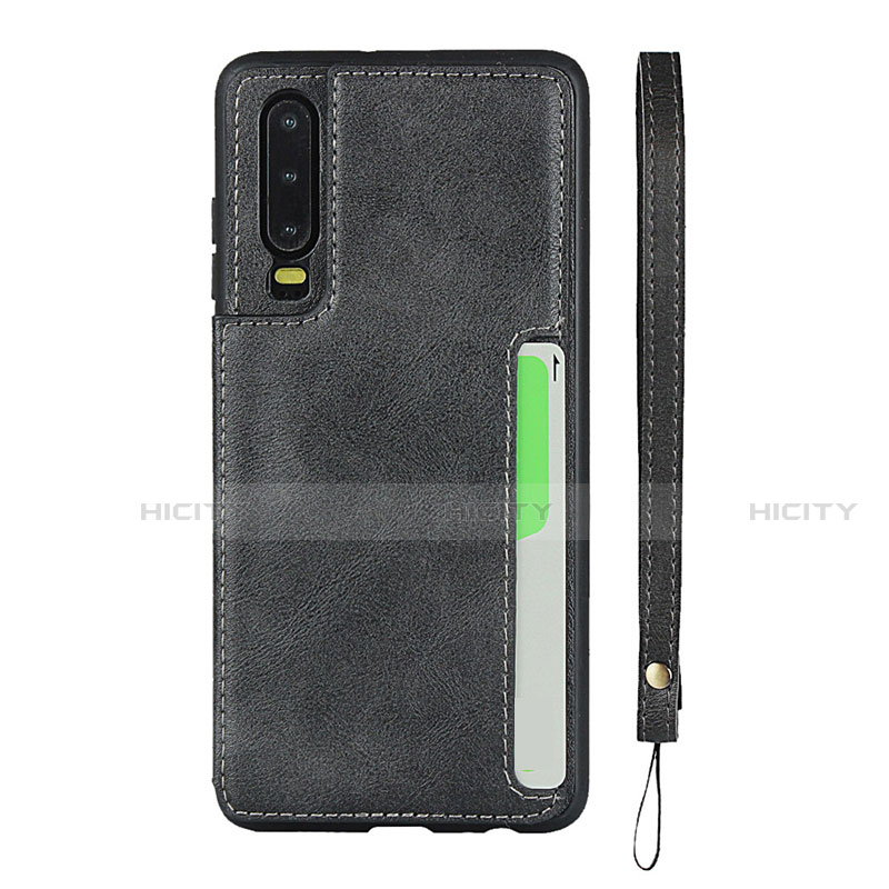 Funda Lujo Cuero Carcasa R08 para Huawei P30