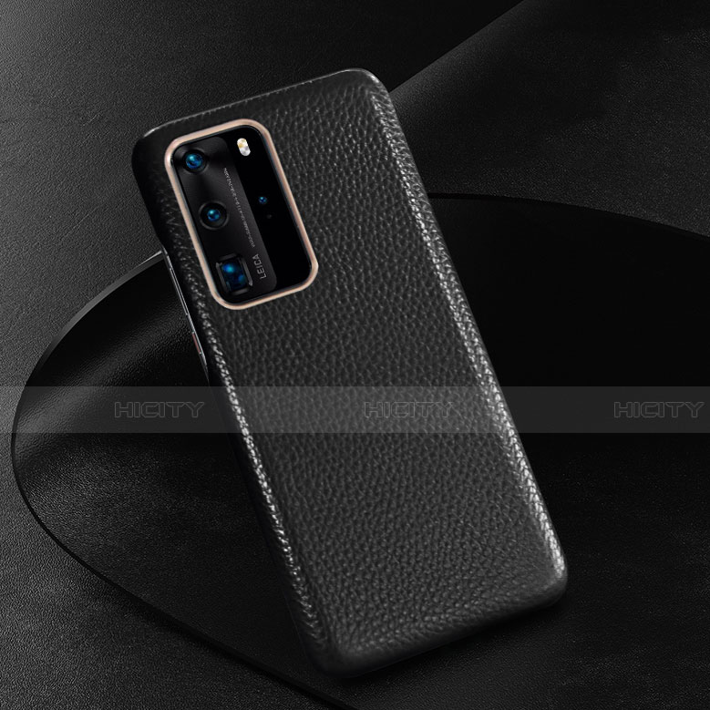 Funda Lujo Cuero Carcasa R08 para Huawei P40 Pro