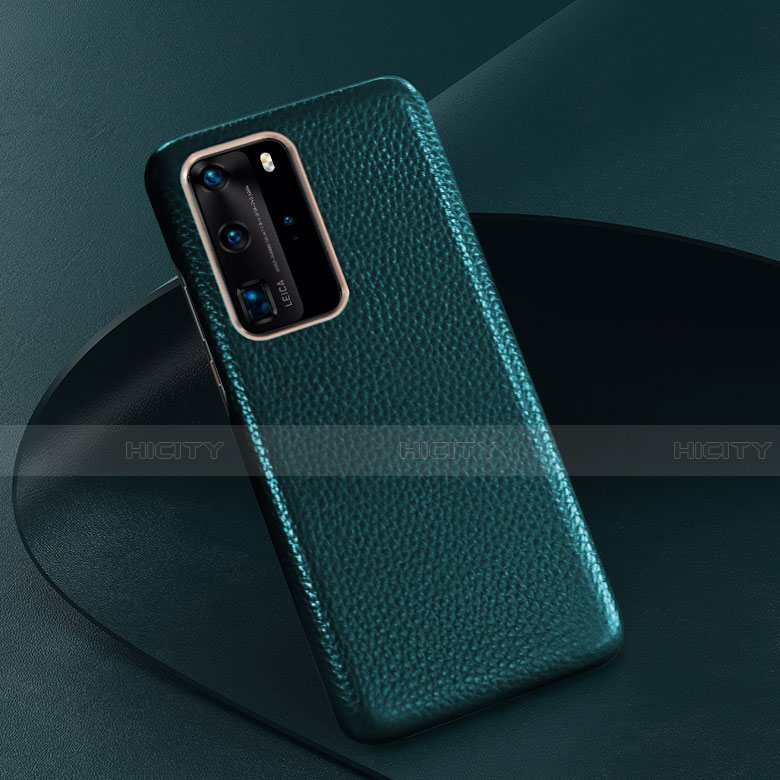 Funda Lujo Cuero Carcasa R08 para Huawei P40 Pro