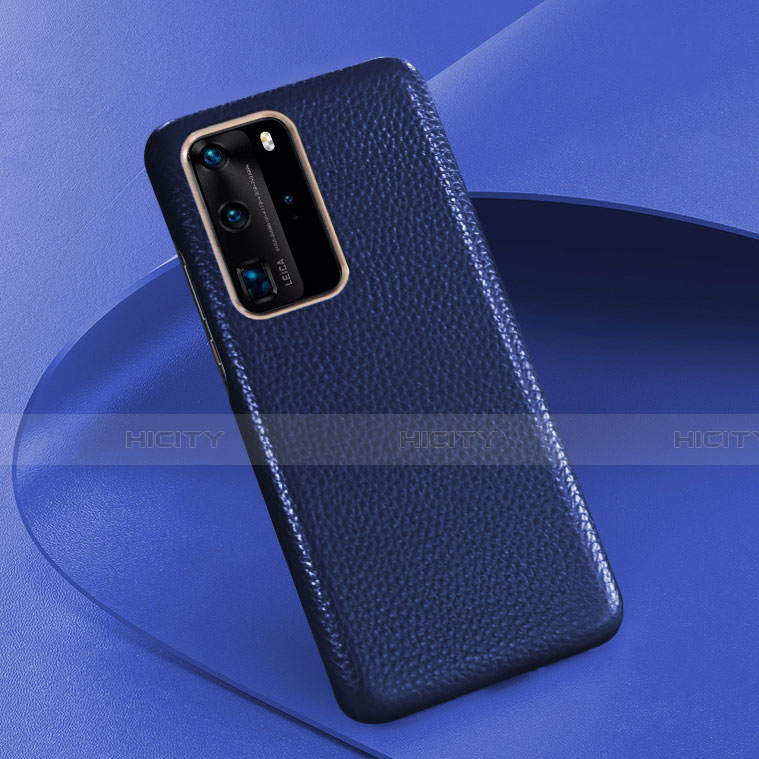 Funda Lujo Cuero Carcasa R08 para Huawei P40 Pro