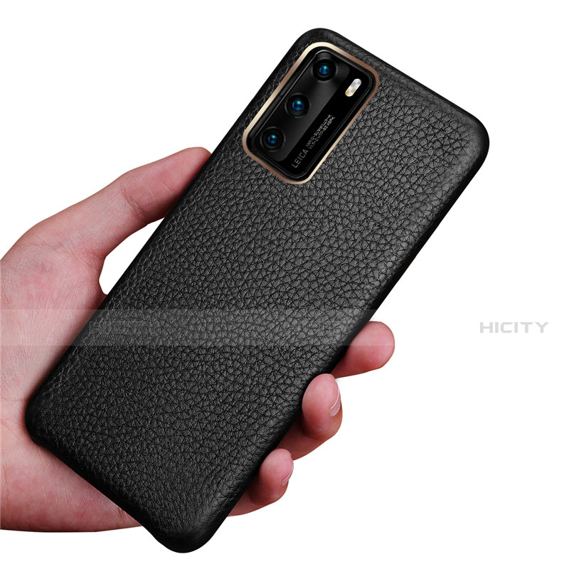 Funda Lujo Cuero Carcasa R09 para Huawei P40