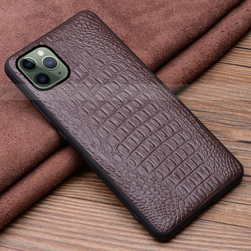 Funda Lujo Cuero Carcasa R11 para Apple iPhone 11 Pro Max