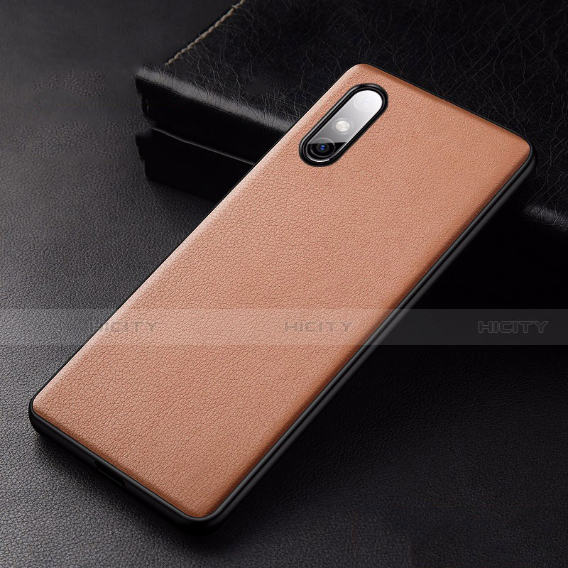 Funda Lujo Cuero Carcasa S01 para Huawei Enjoy 10e