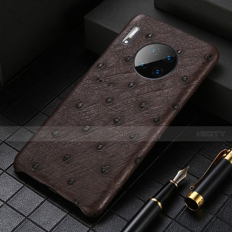 Funda Lujo Cuero Carcasa S01 para Huawei Mate 30