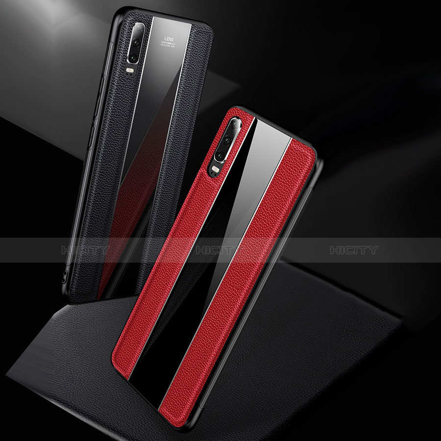 Funda Lujo Cuero Carcasa S01 para Huawei P30