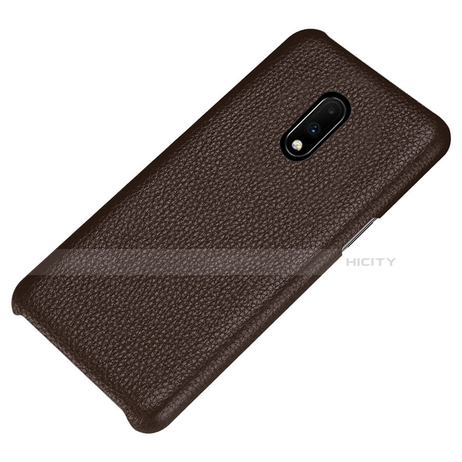 Funda Lujo Cuero Carcasa S01 para OnePlus 7