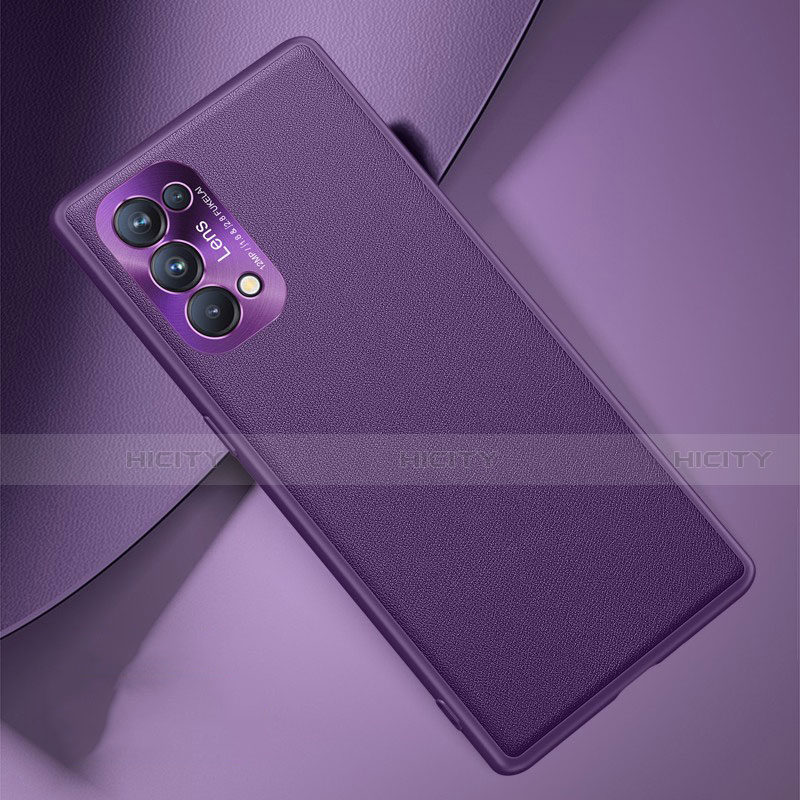 Funda Lujo Cuero Carcasa S01 para Oppo Find X3 Lite 5G