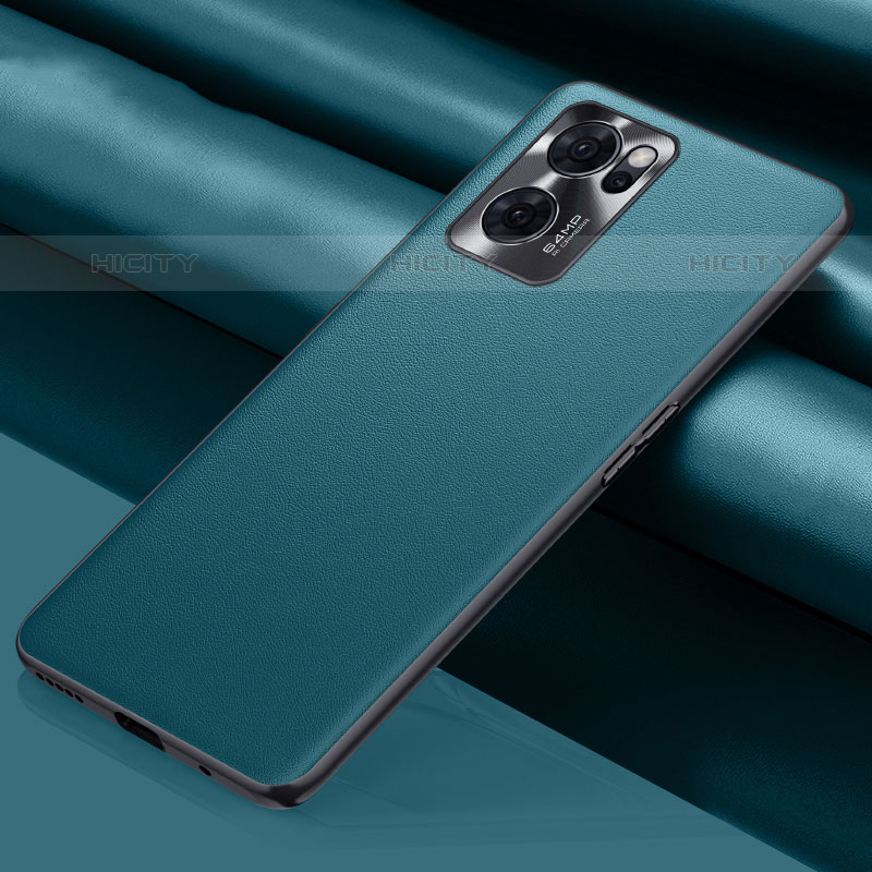 Funda Lujo Cuero Carcasa S01 para Oppo Reno7 5G