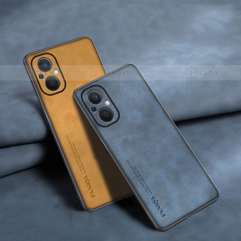 Funda Lujo Cuero Carcasa S01 para Oppo Reno7 Z 5G