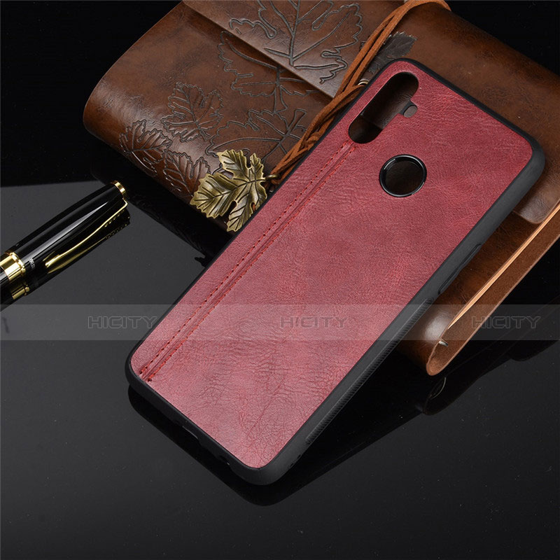 Funda Lujo Cuero Carcasa S01 para Realme C3