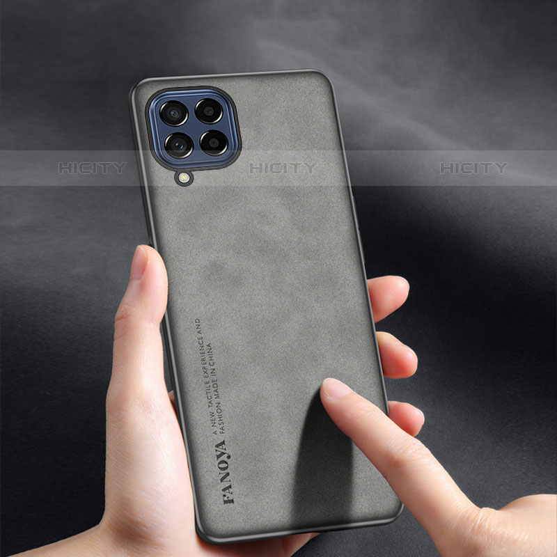 Funda Lujo Cuero Carcasa S01 para Samsung Galaxy M53 5G