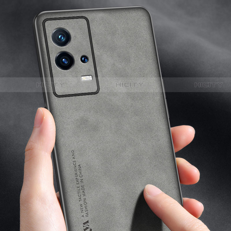 Funda Lujo Cuero Carcasa S01 para Vivo iQOO 8 Pro 5G