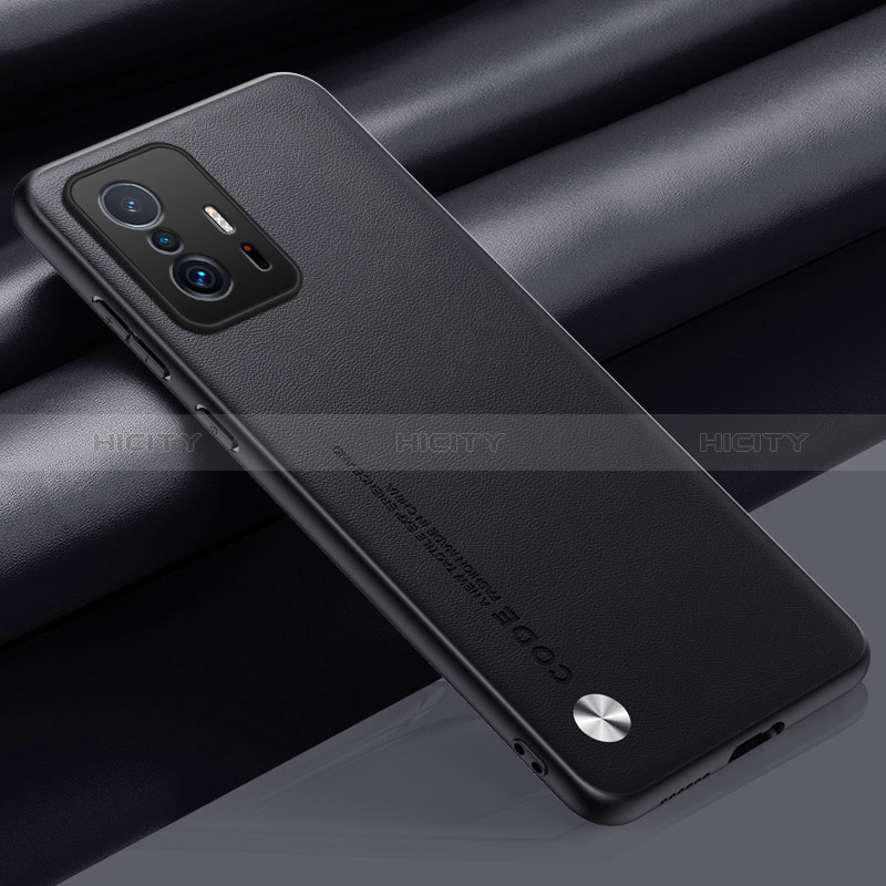 Funda Lujo Cuero Carcasa S01 para Xiaomi Mi 11T 5G Negro