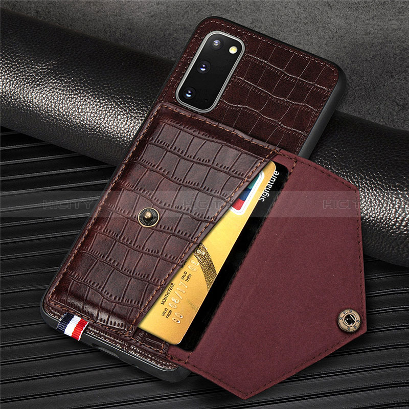 Funda Lujo Cuero Carcasa S01D para Samsung Galaxy S20 5G