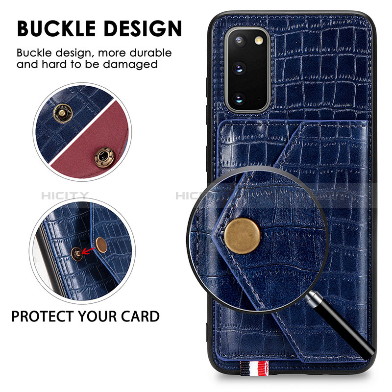 Funda Lujo Cuero Carcasa S01D para Samsung Galaxy S20 5G