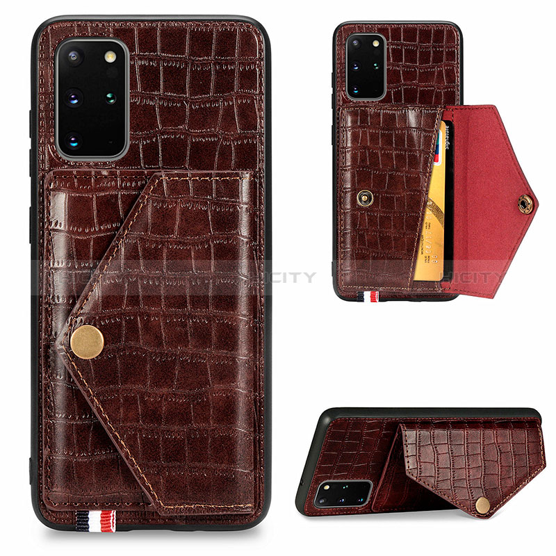 Funda Lujo Cuero Carcasa S01D para Samsung Galaxy S20 Plus 5G