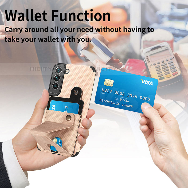 Funda Lujo Cuero Carcasa S01D para Samsung Galaxy S23 5G