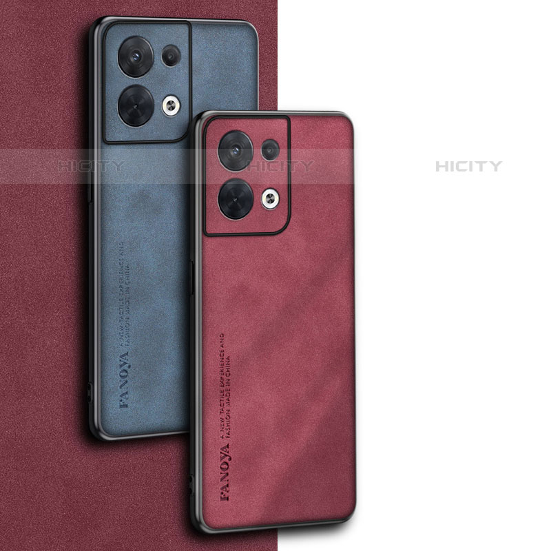 Funda Lujo Cuero Carcasa S02 para Oppo Reno8 Pro 5G